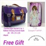 Free Gift SALE CS 3 in 1 Glossy Kombi Kulit warna Ungu @290rb
