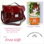 Free Gift SALE CS 3 in 1 Glossy Polos warna Maron @290rb