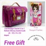 Free Gift SALE CS 3 in 1 Glossy Kombi Kulit warna Dark Pink @290rb