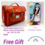 Free Gift SALE CS 3 in 1 Glossy Kombi Kulit warna Orange @290rb