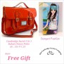 Free Gift SALE CS 3 in 1 Glossy Polos warna Orange @290rb