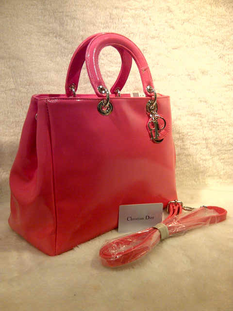 Tas Christian Dior Glossy 2316 Semi Super (kode CD002) Pink